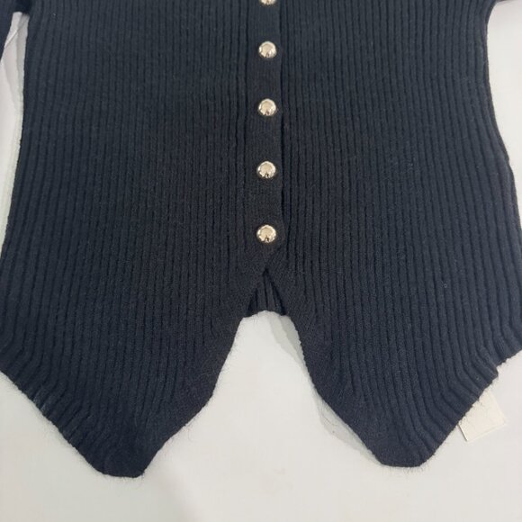 Commense Button Down Split Cardigan NWT, Size M - Picture 8 of 12